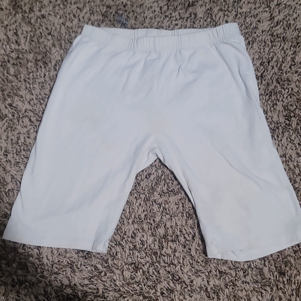 White shorts
